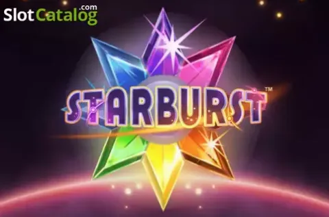 Starburst, kolorowe klejnoty na kosmicznym tle
